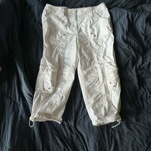 Style & Co. White Capris